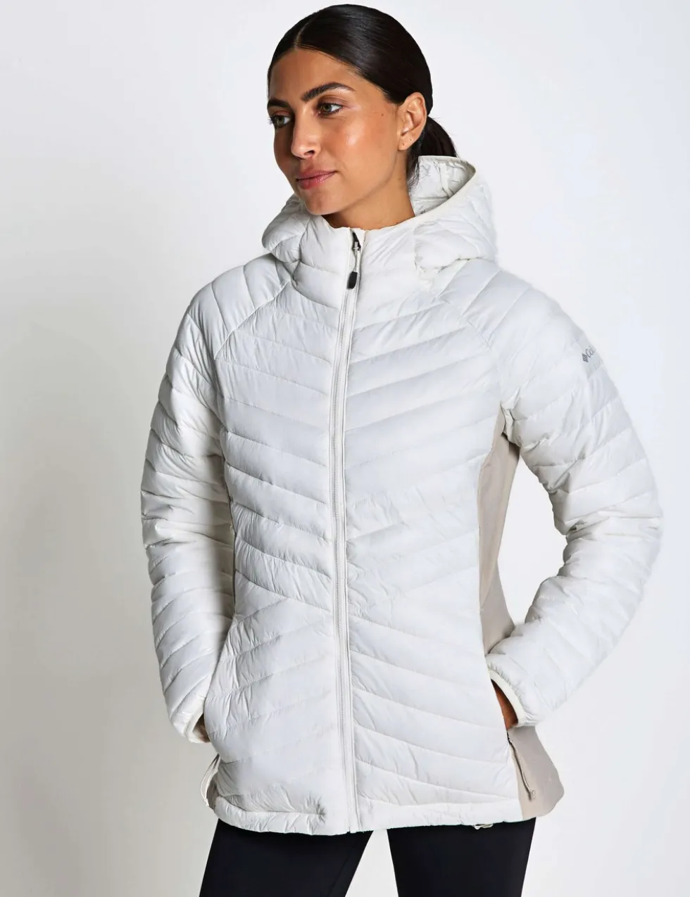 Powder Pass III Hybrid Hooded Puffer Jacket