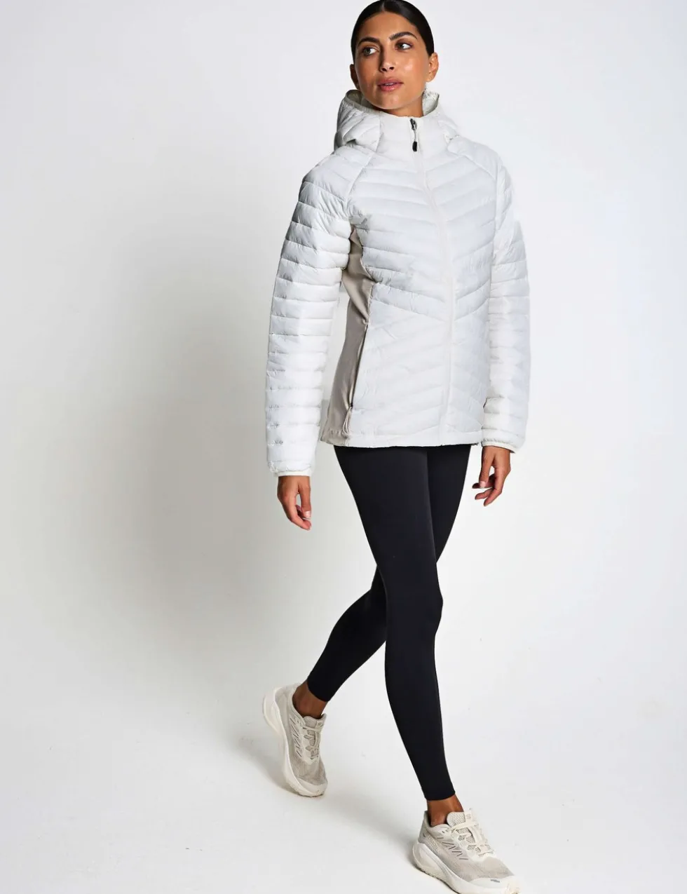 Powder Pass III Hybrid Hooded Puffer Jacket