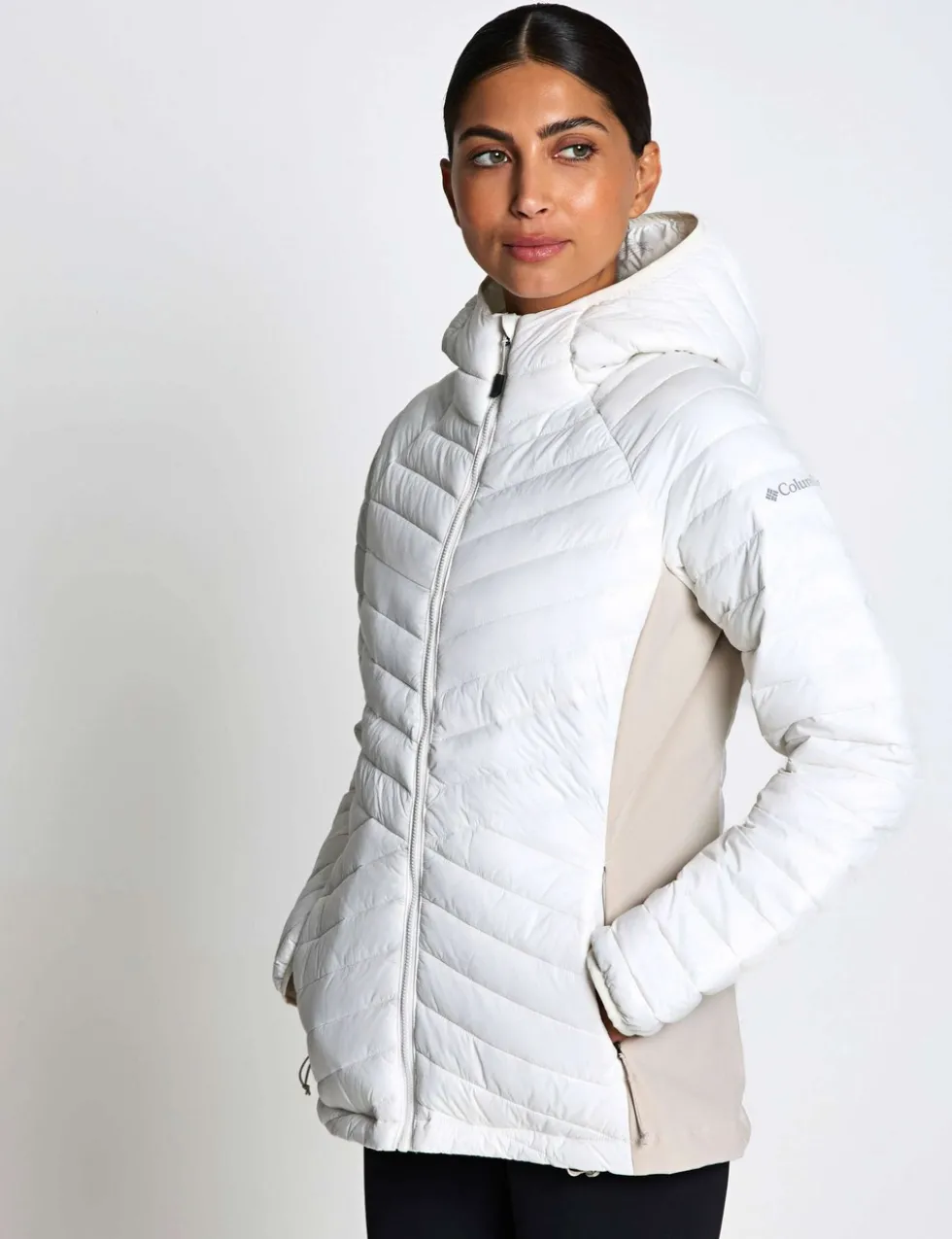 Powder Pass III Hybrid Hooded Puffer Jacket