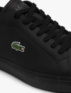 Powercourt Leather Lace-Up Trainers