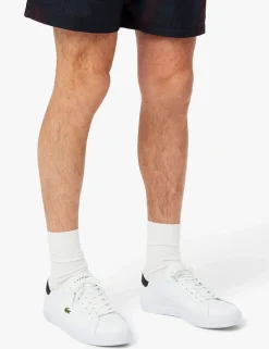 Powercourt Leather Lace-Up Trainers