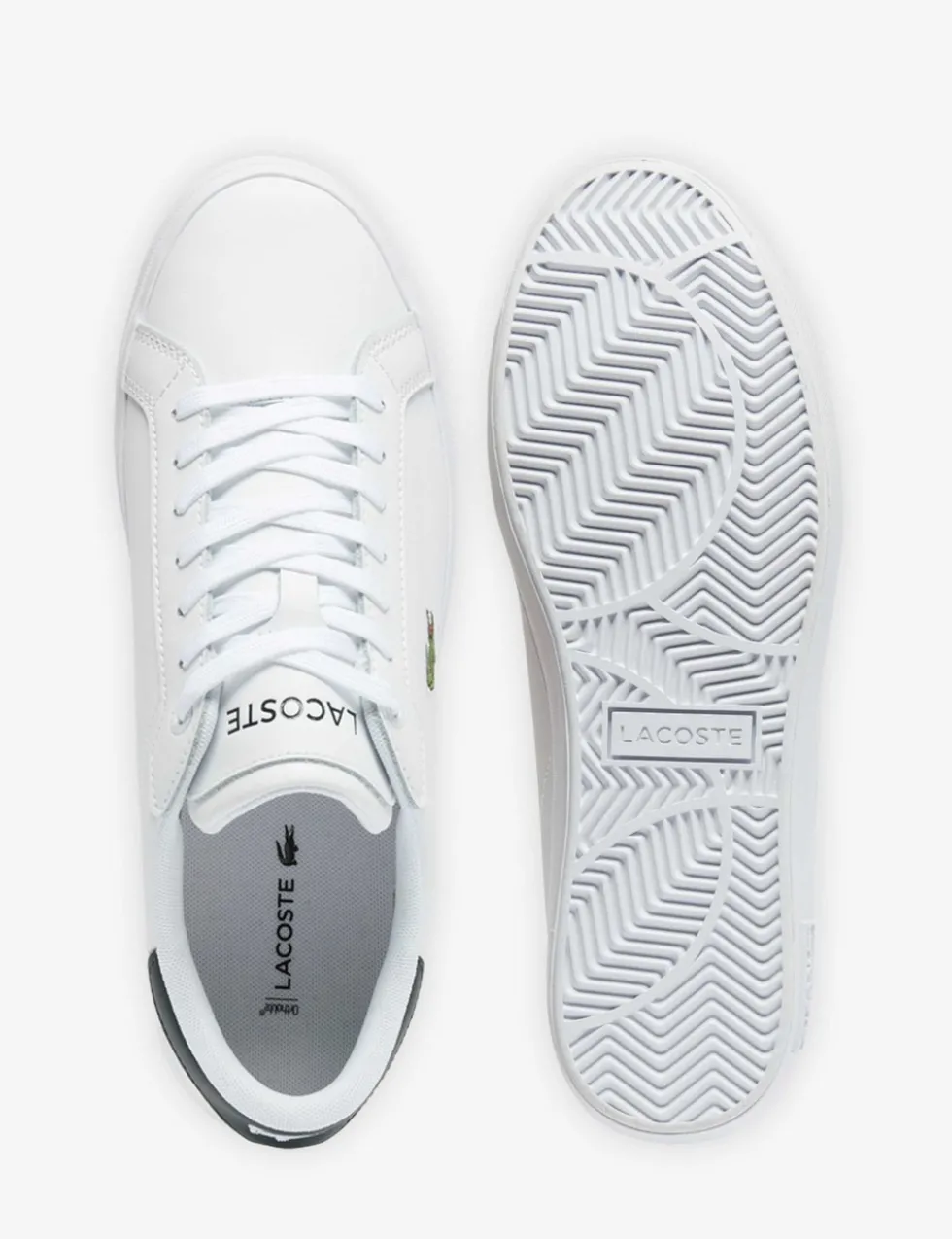 Powercourt Leather Lace-Up Trainers