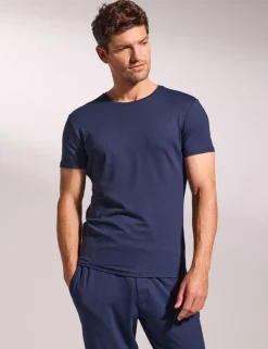 Premium Cotton Modal Crew Neck Pyjama Tee