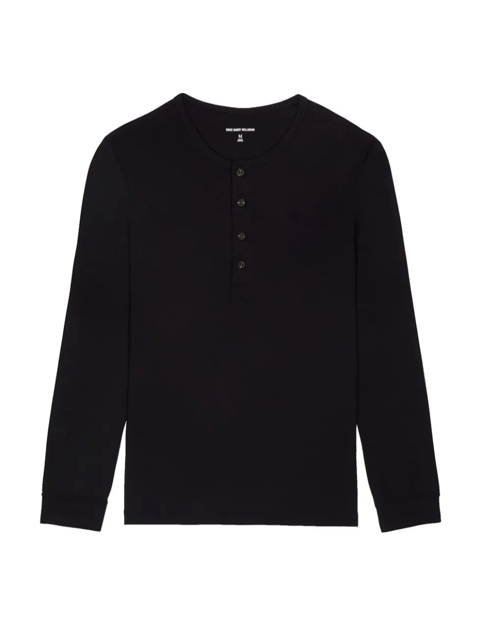 Premium Cotton Modal Long Sleeve Henley Pyjama Top