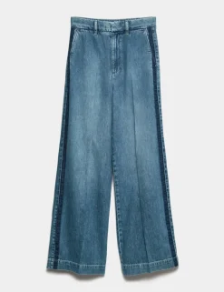 Premium High Rise Denim Trousers