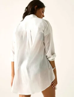Prena Pure Cotton Beach Cover Up Shirt
