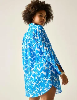 Prena Pure Cotton Beach Cover Up Shirt