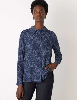 Printed Collared Shirt