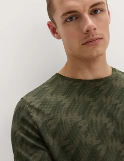 Printed Crew Neck T-Shirt