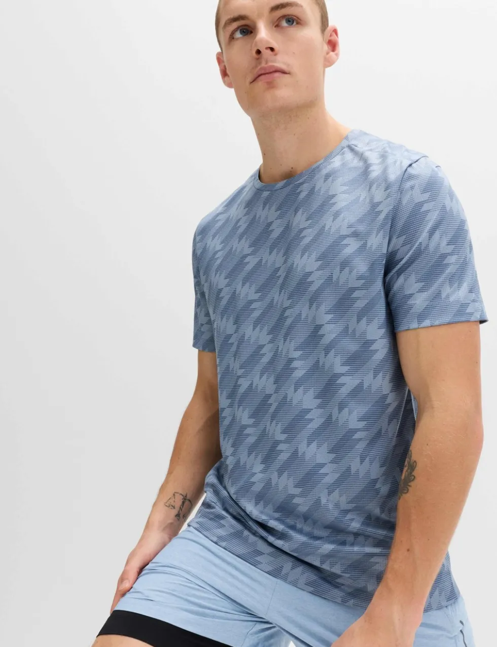 Printed Crew Neck T-Shirt