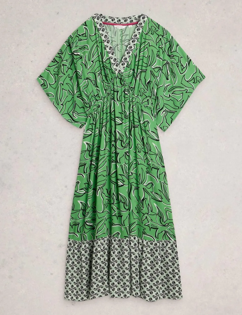 Printed Maxi Beach Dress