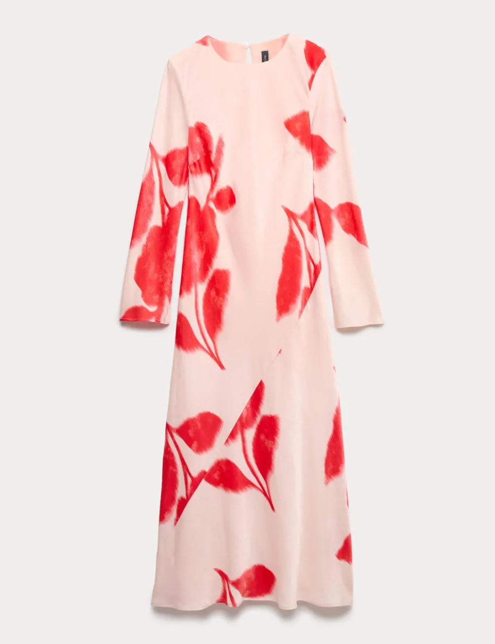 Printed Midaxi Column Dress