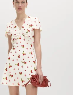 Printed Mini Tea Dress