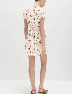Printed Mini Tea Dress