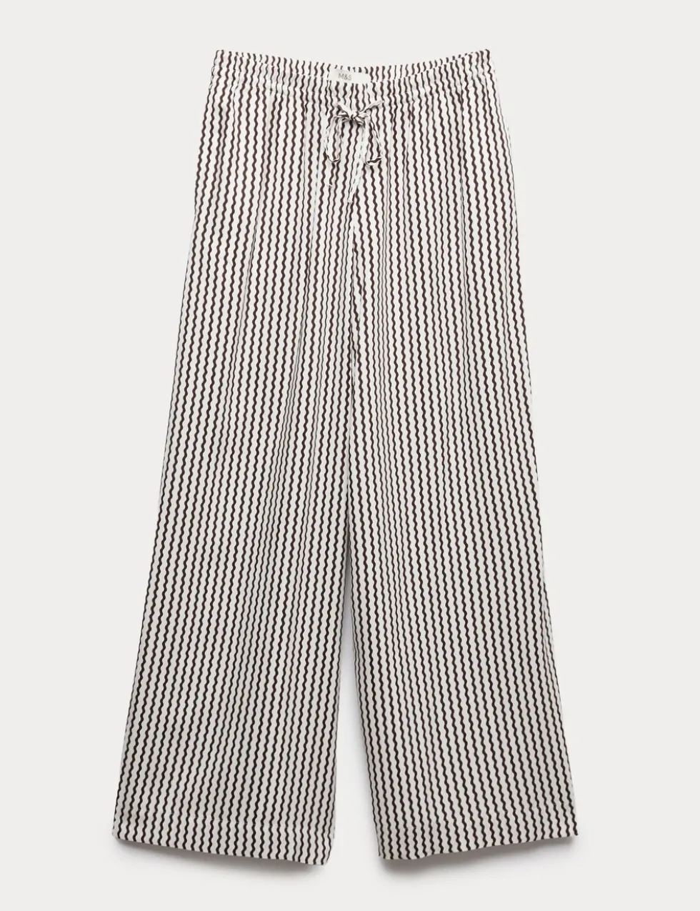 Printed Pull On Wide Leg Culottes