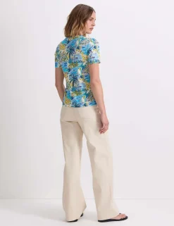 Printed Round Neck T-Shirt