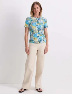 Printed Round Neck T-Shirt