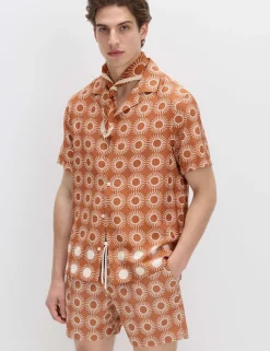Printed Short Sleeve Shirt