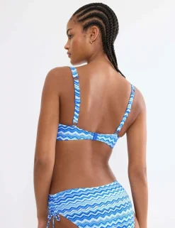 Printed Wired Bikini Top (B-F)