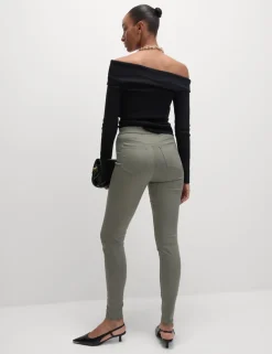 Pull on High Waisted Jegging