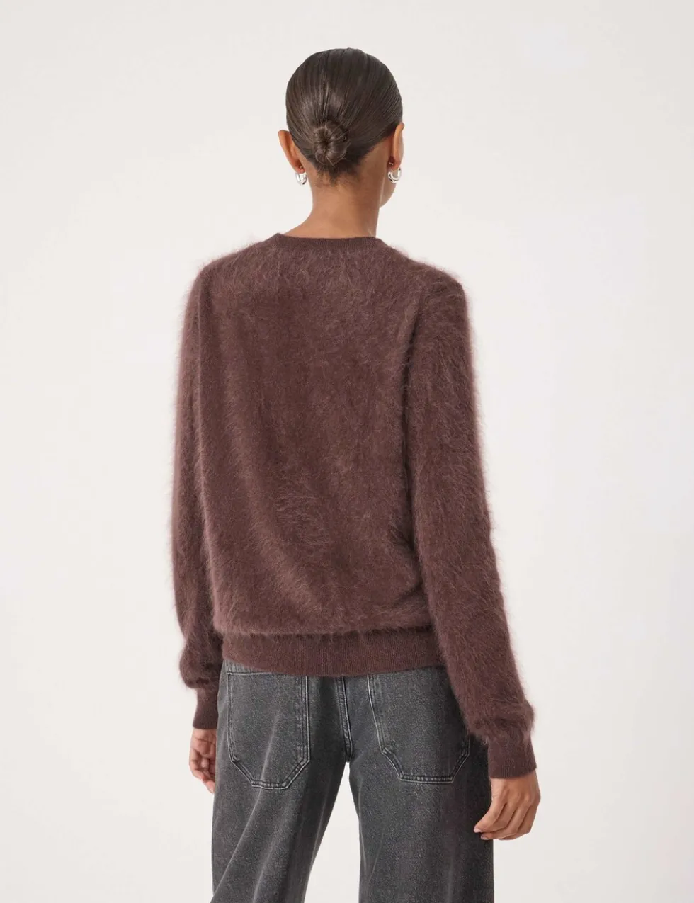 Pure Cashmere Brushed Jumper