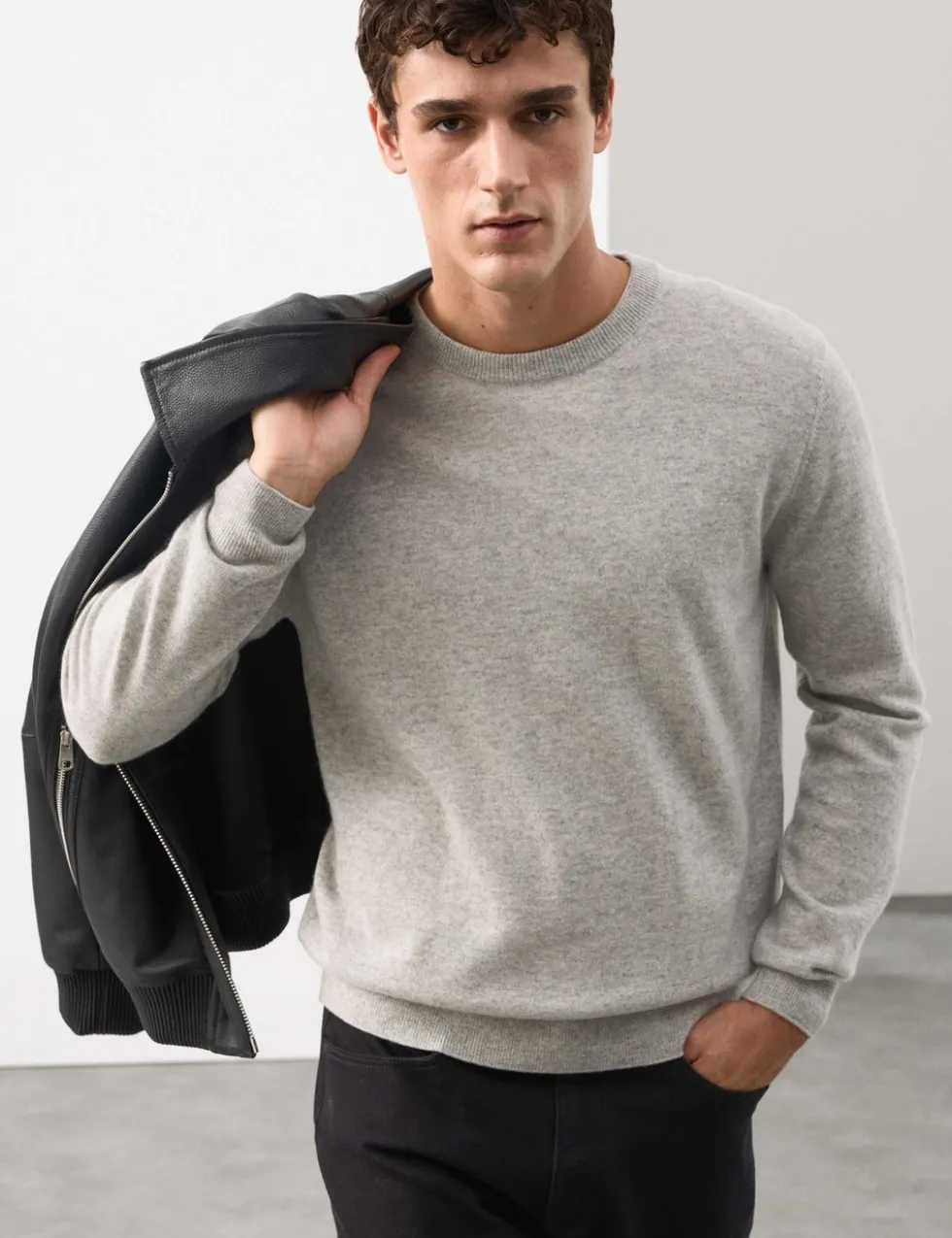 Pure Cashmere Crew Neck Jumper