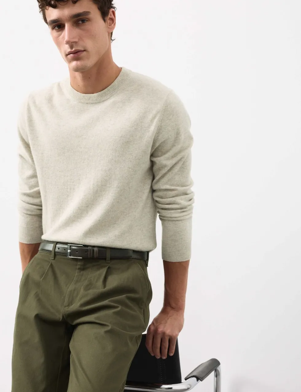 Pure Cashmere Crew Neck Jumper