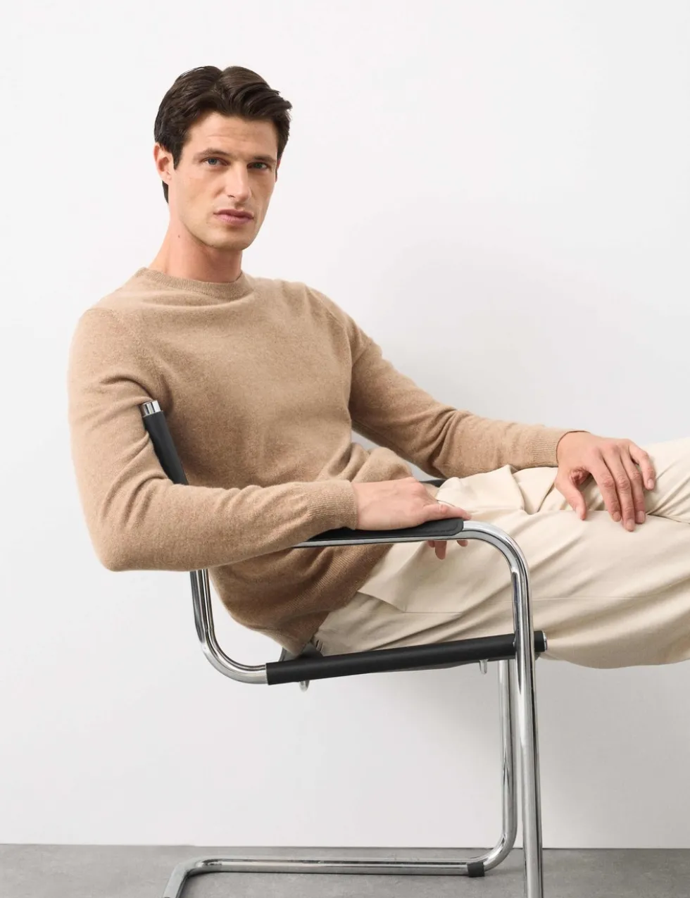 Pure Cashmere Crew Neck Jumper