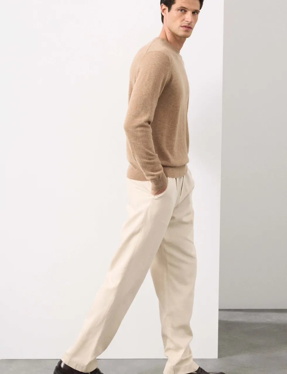 Pure Cashmere Crew Neck Jumper