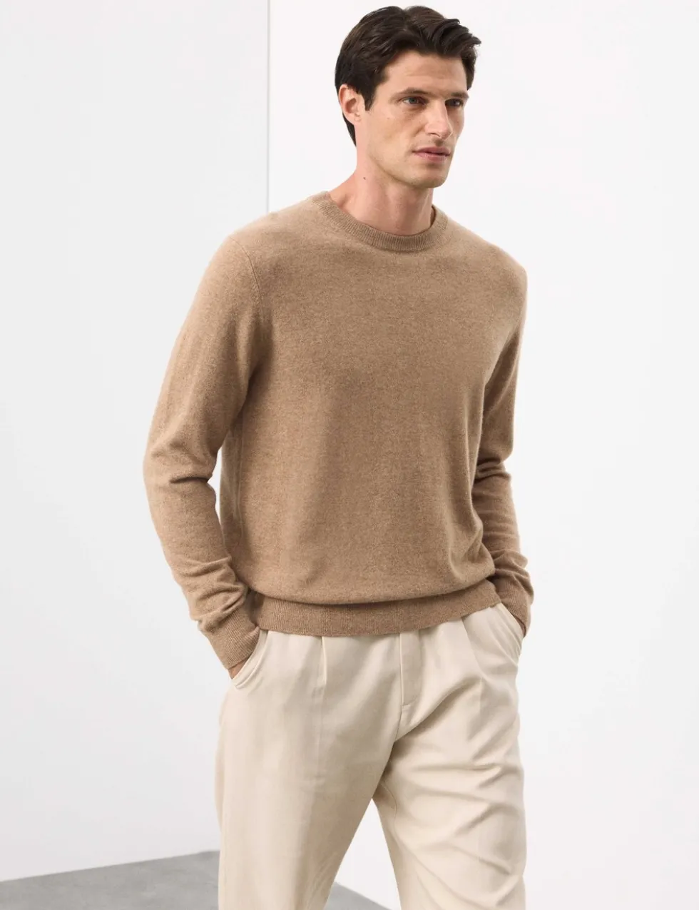 Pure Cashmere Crew Neck Jumper
