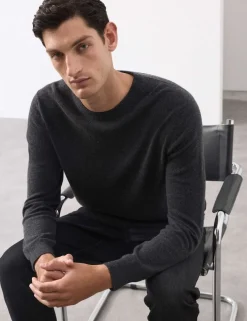 Pure Cashmere Crew Neck Jumper