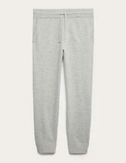 Pure Cashmere Knitted Joggers