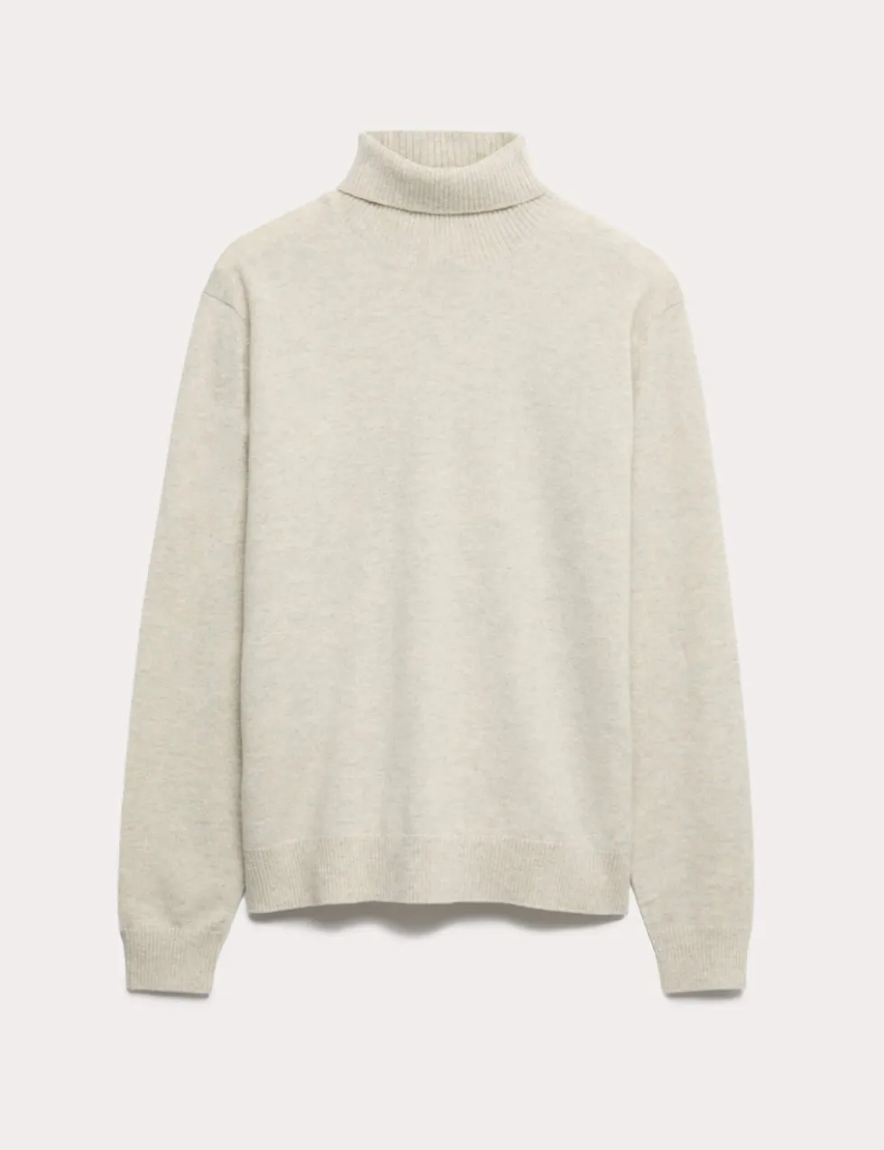Pure Cashmere Roll Neck Jumper