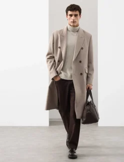 Pure Cashmere Roll Neck Jumper