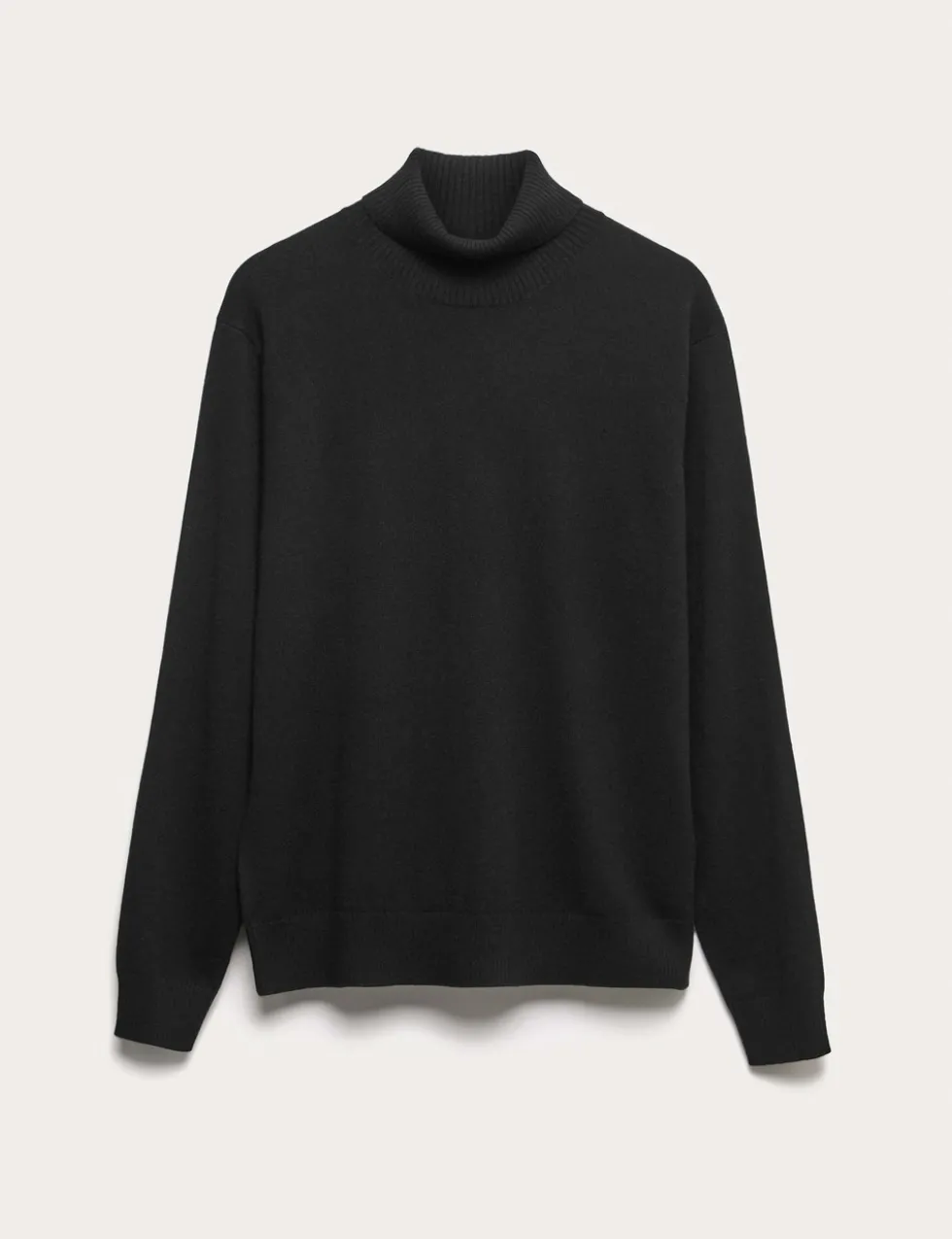 Pure Cashmere Roll Neck Jumper
