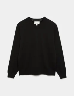 Pure Cashmere V-Neck Jumper