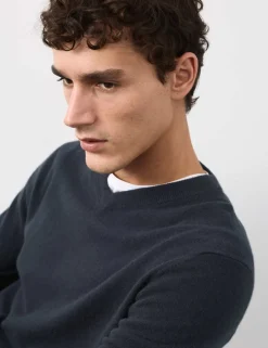 Pure Cashmere V-Neck Jumper
