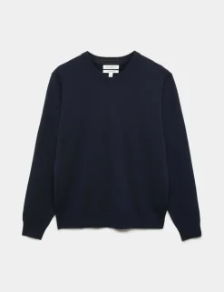 Pure Cashmere V-Neck Jumper