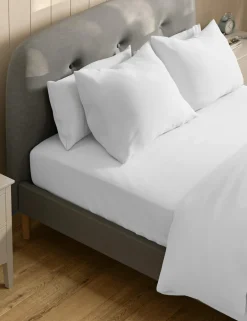 Pure Cotton 300 Thread Count Deep Fitted Sheet