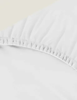 Pure Cotton 300 Thread Count Deep Fitted Sheet