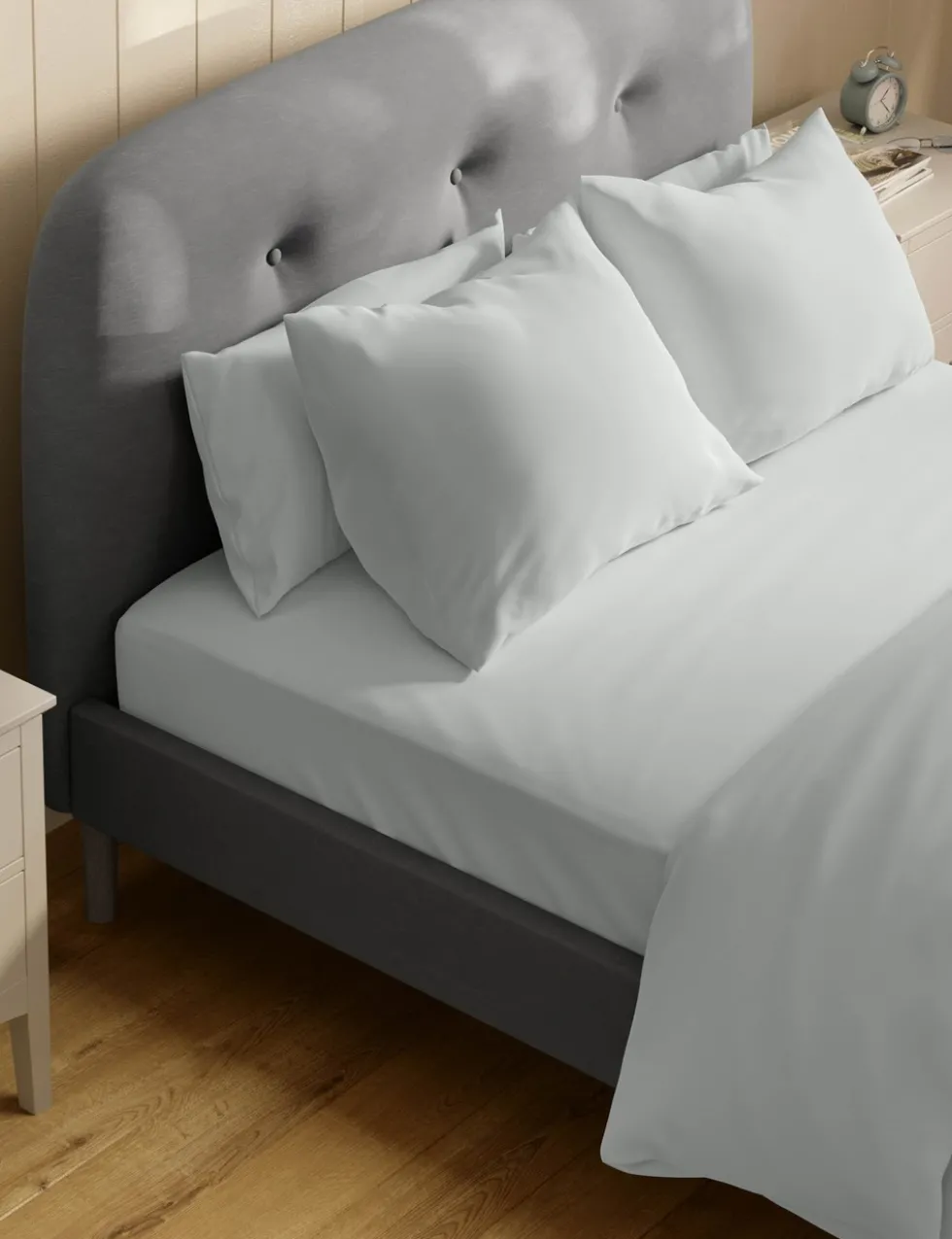 Pure Cotton 180 Thread Count Deep Fitted Sheet