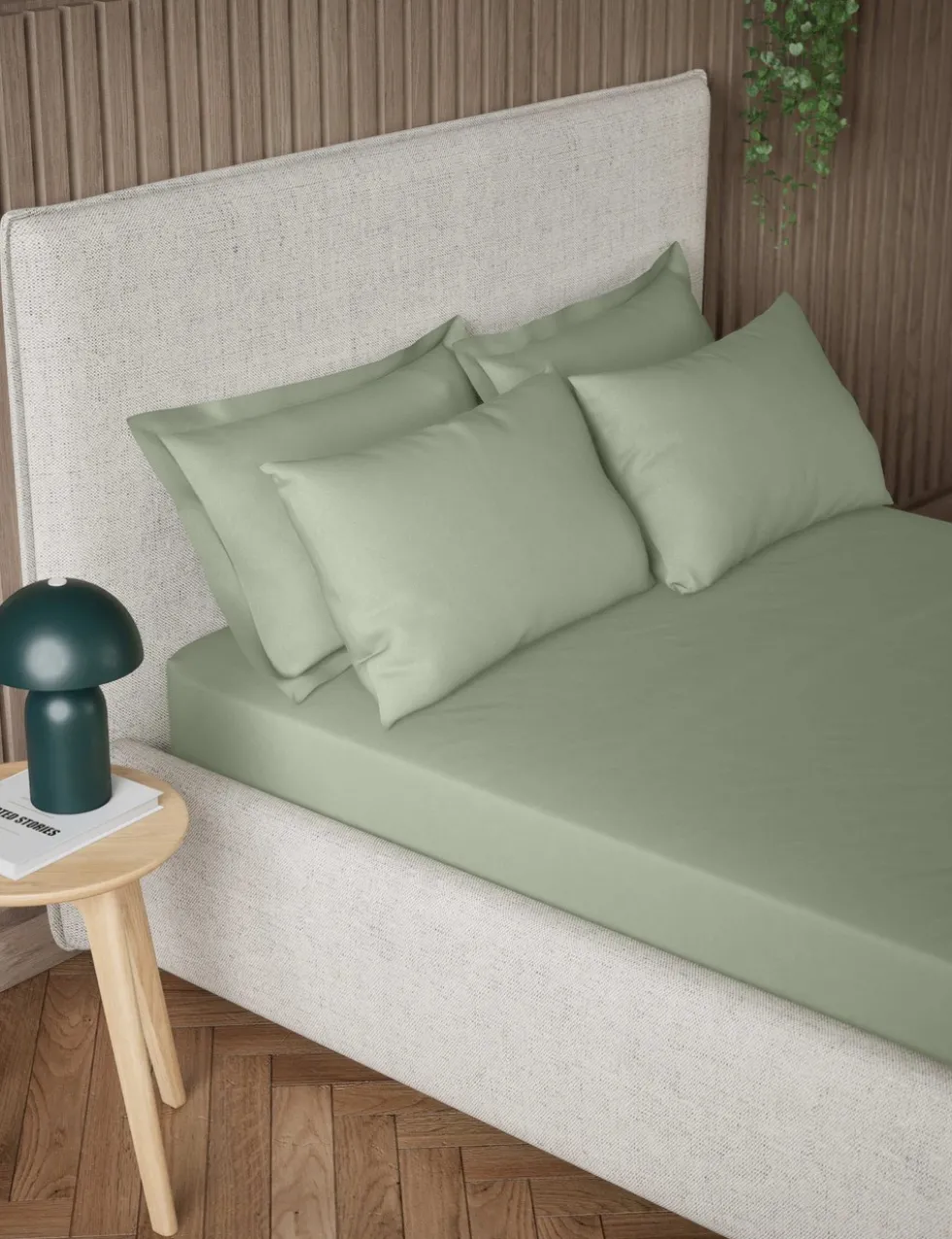 Pure Cotton 300 Thread Count Deep Fitted Sheet