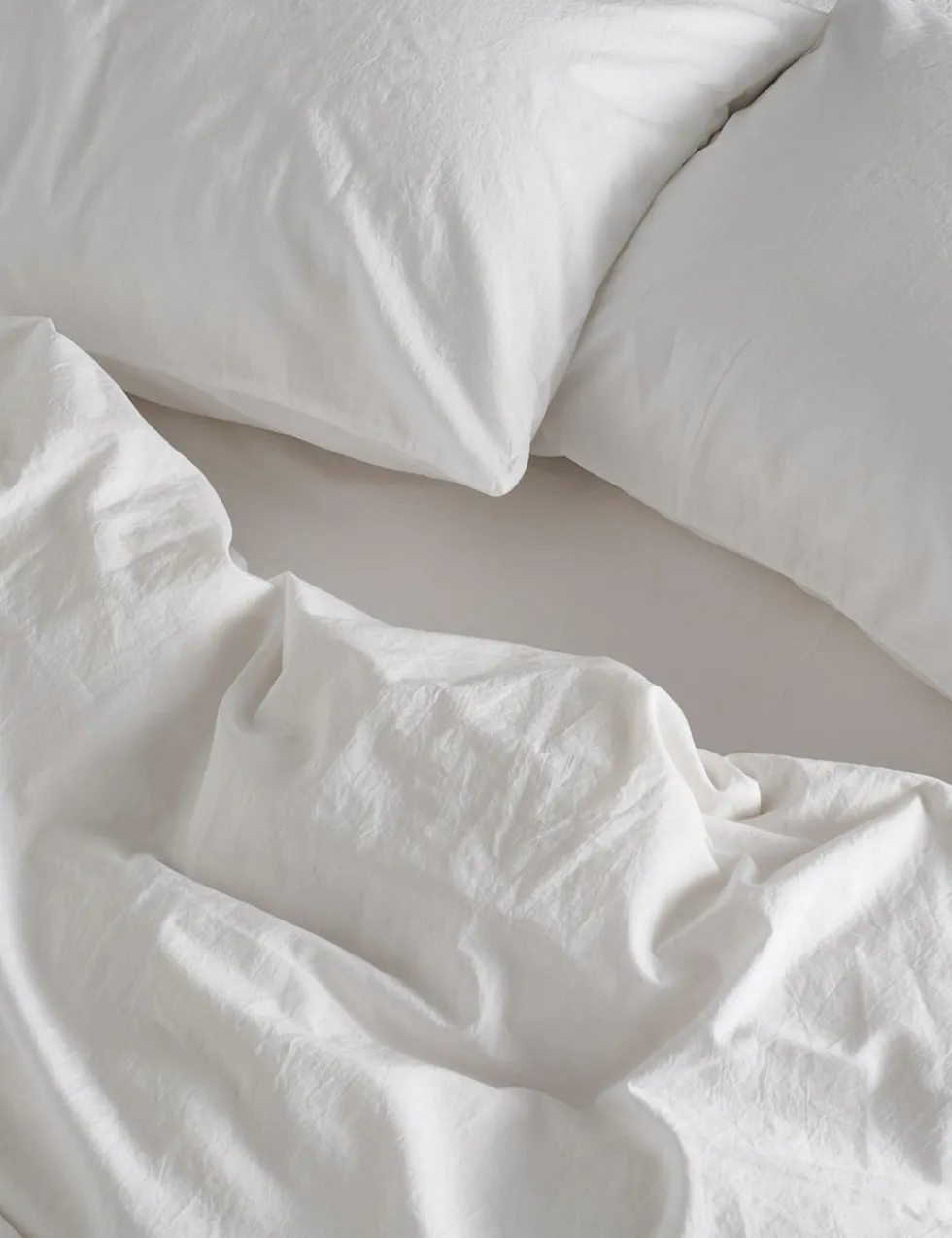 Pure Cotton 300 Thread Count Washed Deep Fitted Sheet