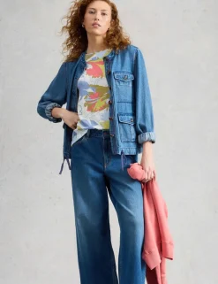 Pure Cotton Abstract Heart Print T-Shirt