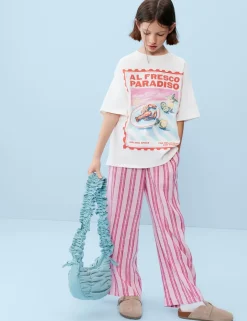 Pure Cotton Al Fresco Paradiso T-Shirt (6-16 Yrs)