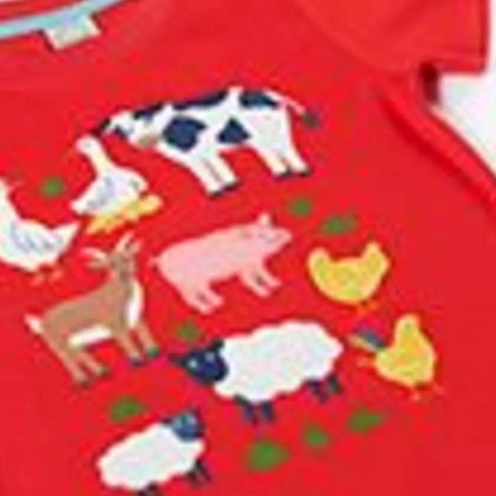 Pure Cotton Animal T-Shirt (3 Mths - 8 Yrs)