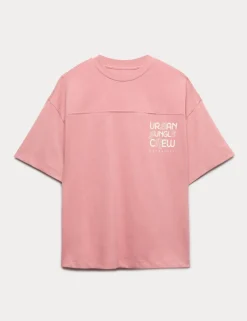 Pure Cotton Back Logo T-Shirt (6-16 Yrs)