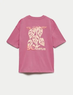 Pure Cotton Bali Adventure Graphic T-Shirt (6-16 Yrs)