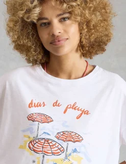 Pure Cotton Beach T-Shirt