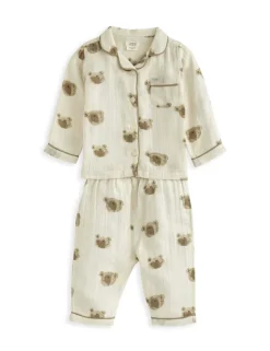 Pure Cotton Bear Pyjamas (3-36 Mths)
